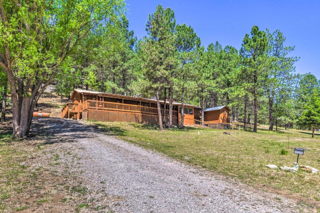 Quiet Cloudcroft Cabin With Porch And Gas Grill! Exterior foto