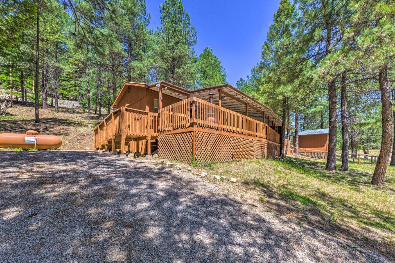 Quiet Cloudcroft Cabin With Porch And Gas Grill! Exterior foto