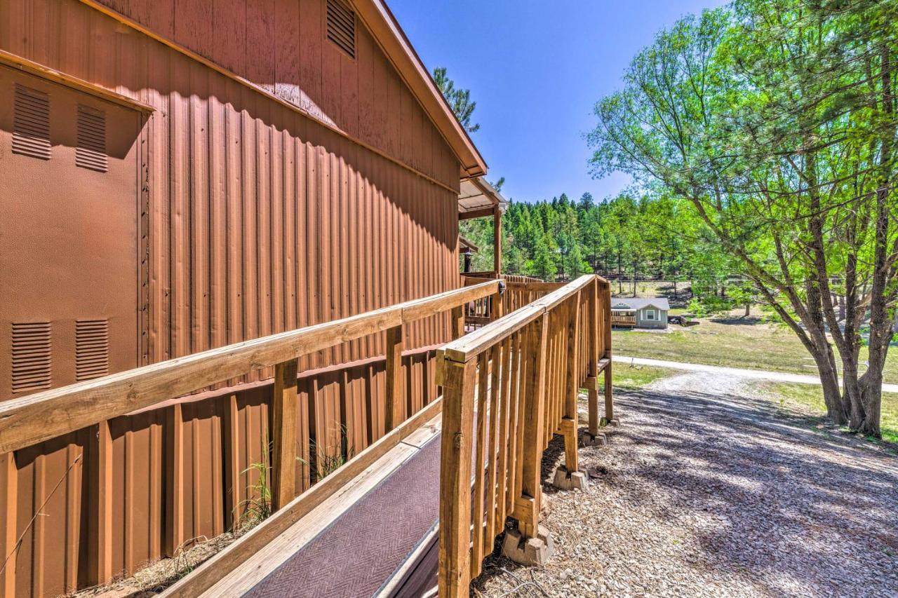 Quiet Cloudcroft Cabin With Porch And Gas Grill! Exterior foto